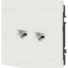 Розетка Эра Arktik 16-3108-08 информационная двойная 2XRJ45 белый матовый Б0070491 Б0070491 - 2