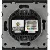 Розетка Эра Arktik 16-3110-05 комбинированная RJ45+TV антрацит Б0070498 Б0070498 - 3