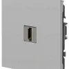 Розетка Эра Arktik 16-3114-03 HDMI алюминий Б0070506 Б0070506 - 2