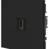 Розетка Эра Arktik 16-3114-05 HDMI антрацит Б0070508 Б0070508 - 2