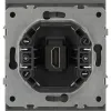 Розетка Эра Arktik 16-3114-06 HDMI графит Б0070509 Б0070509 - 3