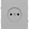 Розетка Эра Arktik 16-2106-03 без заземления 2P 16А-250В алюминий Б0071675 Б0071675 - 2