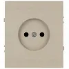 Розетка Эра Arktik 16-2106-04 без заземления 2P 16А-250В шампань Б0071676 Б0071676 - 1