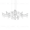 Подвесная люстра Loft IT Mira 10587/1000 Silver Asfour 10587/1000 Silver Asfour - 5