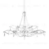 Подвесная люстра Loft IT Mira 10590/1000 Silver Asfour 10590/1000 Silver Asfour - 3