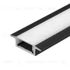 Профиль Arlight SL-SLIM-H7-F25-2000 BLACK (Алюминий) 061615 061615 - 1