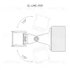 Профиль Arlight SL-LINE-3535-2000 WHITE (BY) (Алюминий) 063107 063107 - 4