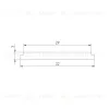 Экран Arlight LINE-3560-BENT-SIDE-2M OPAL 062982 062982 - 2