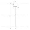 Потолочная чаша Arlight MAG-ORIENT-CANOPY-BUILT-L1500 (WH) (Металл) 062960 062960 - 3