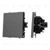 Выключатель 1 кл софт-тач серый базальт Arlight SWT-MK01-SFPL-GR (250V, 10A) 054245(1) 054245(1) - 1