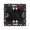Выключатель проходной 2 кл софт-тач белый кварц Arlight SWT-MKP2-SFPL-WH (250V, 10A) 054242(1) 054242(1) - 2