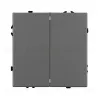 Выключатель проходной 2 кл софт-тач серый базальт Arlight SWT-MKP2-SFPL-GR (250V, 10A) 054257(1) 054257(1) - 2