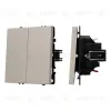 Механизм выключателя управления шторами Arlight SWT-NOBE-MKR2-SFPL-CA (230V, 10A) (Кашемир) 059434 059434 - 1
