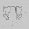Магнитный встраиваемый шинопровод Maytoni Busbar trunkings Exility TRX034-SCH-423B TRX034-SCH-423B - 7