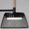 Потолочная люстра Reluce 09837-0.3-08 BK+WOOD 09837-0.3-08 BK+WOOD - 2