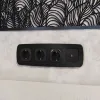 Комплект механизма 1-кл выключателя с самовозвратом с подсветкой 3200K OMEGA Черный матовый QUANT Ambrella Volt MO802050 (OP8020, VM113, G11Y) MO802050 - 2