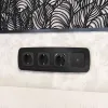 Комплект механизма 1-кл выключателя с самовозвратом с подсветкой 10000K OMEGA Черный матовый QUANT Ambrella Volt MO802060 (OP8020, VM113, G17B) MO802060 - 2