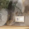 Комплект механизма 2-кл выключателя с самовозвратом с подсветкой 10000K ALFA Белый глянец QUANT Ambrella Volt MA104060 (AP1040, VM129, G17B) MA104060 - 4