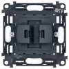 Механизм 1-клавишного перекрестного выключателя 10A-250V QUANT PRO Ambrella Volt PR112 PR112 - 1
