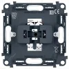 Механизм 1-клавишного выключателя с самовозвратом 10A-250V QUANT PRO Ambrella Volt PR113 PR113 - 1