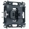 Механизм 1-клавишного выключателя с самовозвратом 10A-250V QUANT PRO Ambrella Volt PR113 PR113 - 2