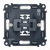 Механизм 1-клавишного выключателя с самовозвратом 10A-250V QUANT Ambrella Volt VM113 VM113 - 1