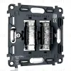 Механизм 2-клавишного выключателя с самовозвратом 10A-250V QUANT Ambrella Volt VM129 VM129 - 3