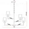 Подвесная люстра Freya Comfy FR5270PL-06W FR5270PL-06W - 10