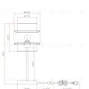 Настольная лампа Freya Ribbon FR5333TL-01W FR5333TL-01W - 2