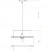 Подвесной светильник Freya Ribbon FR5333PL-01W FR5333PL-01W - 2
