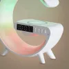 Аккумуляторная настольная лампа с часами Freya Hug FR6163RL-L3W FR6163RL-L3W - 7
