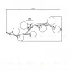 Потолочная люстра Freya Bubbles FR5162PL-07G FR5162PL-07G - 7