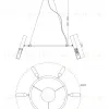 Подвесная люстра Freya Match FR6109PL-06CH FR6109PL-06CH - 2