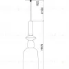 Подвесной светильник Freya Lova FR5148PL-01CG FR5148PL-01CG - 1