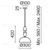 Подвесной светильник Freya Tela FR2061PL-01BS3 FR2061PL-01BS3 - 18