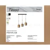 Подвесной светильник Freya Tesso FR5574PL-03B FR5574PL-03B - 10