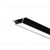 Алюминиевый профиль Maytoni Led Strip накладной с вертикальным изгибом (Черный, 2 м) ALM-1103-B-2M 631018 631018 - 1