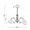Подвесная люстра Myfar Amelie MR2761-5CP MR2761-5CP - 3