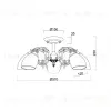 Потолочная люстра Myfar Biene MR2702-5C MR2702-5C - 3