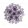 Потолочный светильник Loft IT Clizia 10231/780C Purple 10231/780C Purple - 5