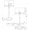 Настольная лампа Moderli Солитюд V12003-1T V12003-1T - 8