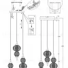 Подвесной светильник Moderli Кластер V11634-PL V11634-PL - 4