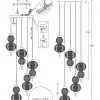 Подвесной светильник Moderli Кластер V11635-PL V11635-PL - 4