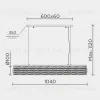 Подвесной светильник Modelux ML.342.1040 CR ML.342.1040 CR - 7