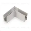 Угловой горизонтальный коннектор для накладного магнитного шинопровода AM Group MAGNET AM 401 LL-20B 90° горизонтальный WH MAGNET AM401 LL-20B 90° горизонтальный WH - 1