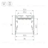Профиль Arlight SL-LINE-3535-2000 ANOD с рефлектором (Алюминий) 064460 064460 - 3
