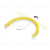Светодиодная лента герметичная Arlight HALO-SIDE-A168-6x13mm 24V Green (10 W/m, IP67, 2835, 5m) (Силикон) 061566 061566 - 4
