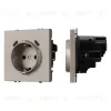 Механизм розетки с USB зарядкой Arlight SCT-NOBE-MUCC-SFPL-CA (230V, 16A) 061814 061814 - 1
