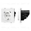 Механизм розетки с USB зарядкой Arlight SCT-NOBE-MUCC-SFPL-WH (230V, 16A) 061818 061818 - 1