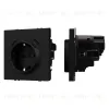 Механизм розетки с USB зарядкой Arlight SCT-NOBE-MUCC-SFPL-BK (230V, 16A) 061813 061813 - 1